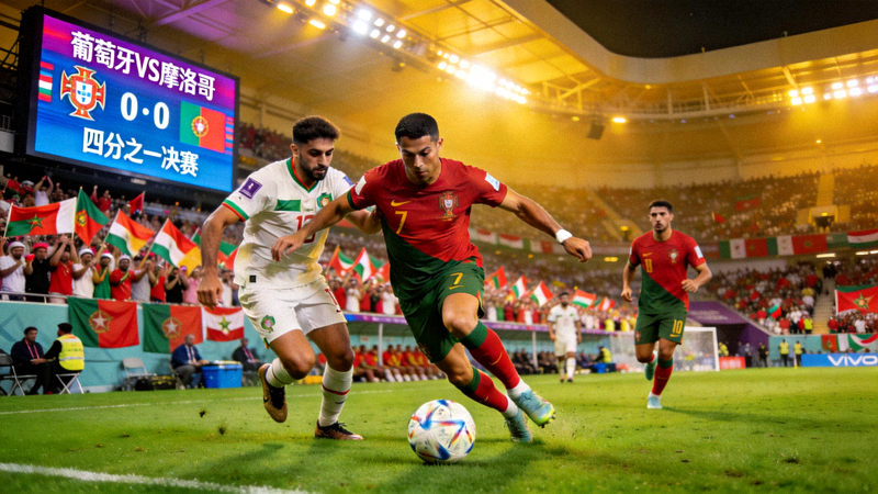 葡萄牙对阵摩洛哥四分之一决赛比赛回放